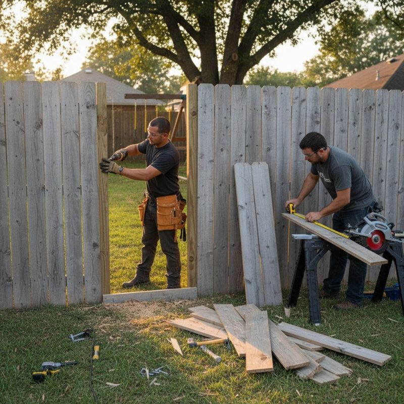 Contact About Wood Fence Repair